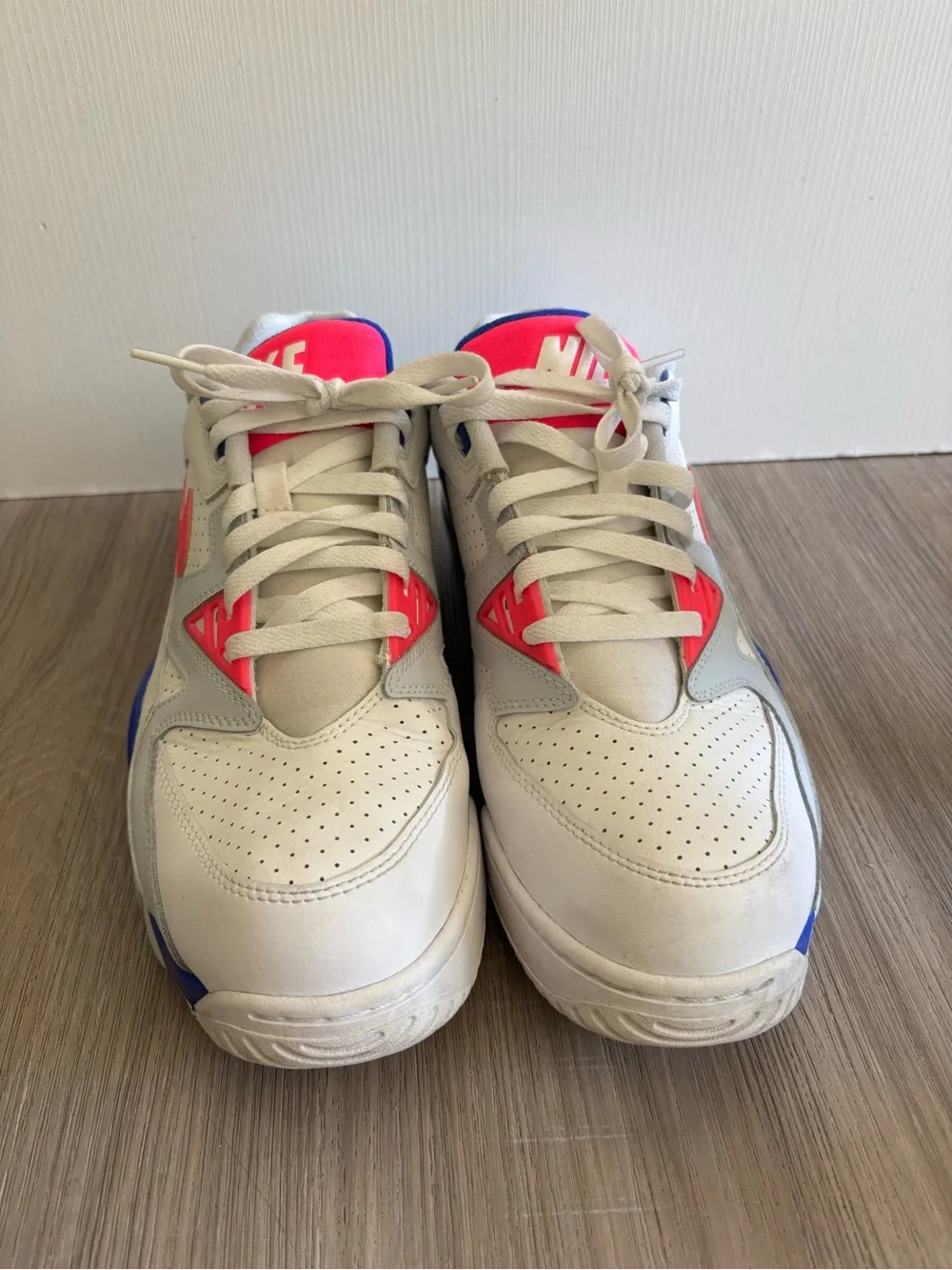 Nike Air Cross Trainer 3 Low FN6887-100 White Hyper Pink Blue Men's Size US 11.5